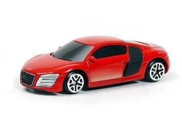 Машинка "Audi R8 V10 2011", масштаб 1:64 (344996S), червона