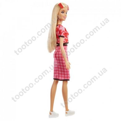 Світлина, зображення Лялька Barbie "Модниця" у костюмі в ламану клітинку (GRB59)