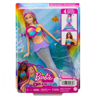 Світлина, зображення Кукла-русалка "Сяючий хвостик" серії Дримтопія Barbie (HDJ36)