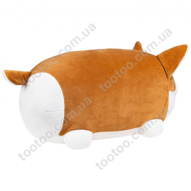 Фотография, изображение Мягкая игрушка подушка Корги лежебока плюшевая (PUFS1) DGT-Plush