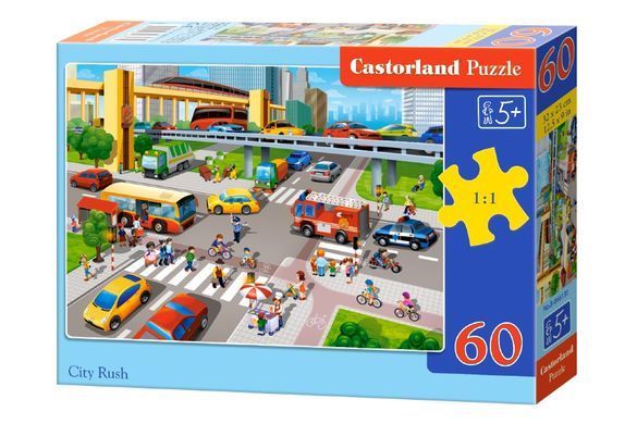 Фотография, изображение Пазл для детей "Перекресток" Castorland (B-066131)