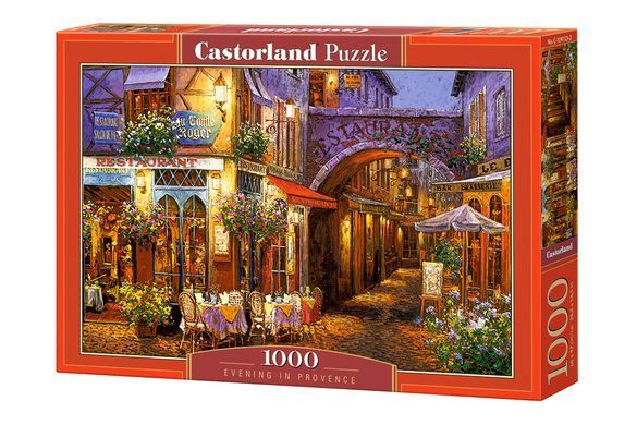 Фотография, изображение Пазл "Вечер в Провансе" Castorland, 1000 шт (C-104123)