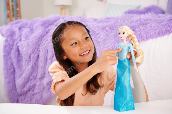 Фотография, изображение Кукла-принцесса "Поющая Эльза" из М/ф "Ледяное сердце" (английская версия) (HLW55)