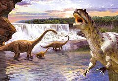 Фотография, изображение Пазл для детей "Динозавры" Castorland (B-26616)