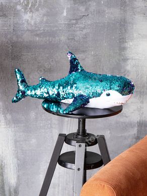 Світлина, зображення М'яка іграшка FANCY Акула блискуча з паєтками 49 см (AKL01P)