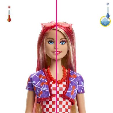 Фотография, изображение Кукла "Цветное перевоплощение" Barbie, серия "Фруктовый сюрприз" (HJX49)