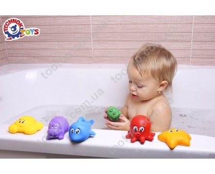 Детская игрушка "Набор для ванной ТехноК" (7471), водный мир