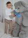 Велика м'яка іграшка Ведмідь Сержик FANCY, 98 см, фотографія