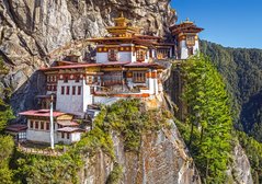 Фотография, изображение Пазл для детей "Взгляд на монастырь Такцанг-Лакханг, Бутан" Castorland (B-53445)