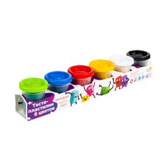 Фотография, изображение Набор для детского творчества «Тесто-пластилин 6 цветов» - Genio Kids (TA1009V)