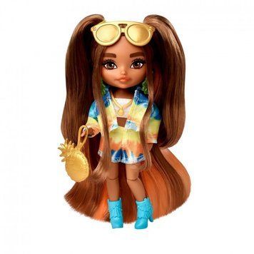 Фотография, изображение Миникукла Barbie "Экстра" летняя леди (HHF81)