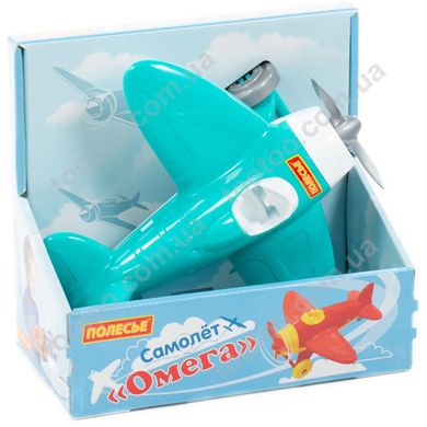 Фотография, изображение Игрушка Polesie самолёт "Омега" (в коробке) красный (70272-3)