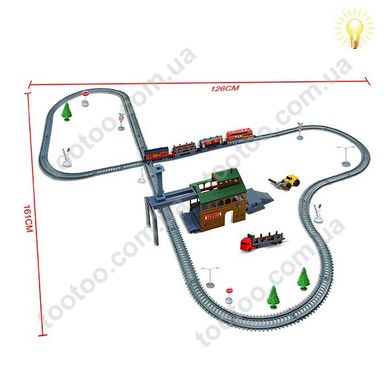 Фотография, изображение Игровой набор "Железная дорога - лесопилка" - Maya Toys (2083)