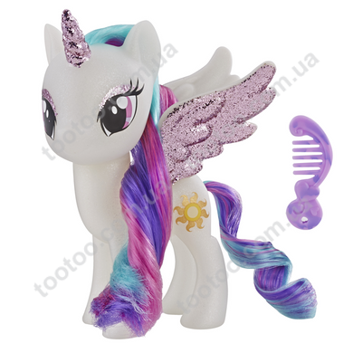 Фотография, изображение Игровой набор Hasbro My Little Pony пони с разноцветными волосами принцесса Селестия (E5892_E5964)