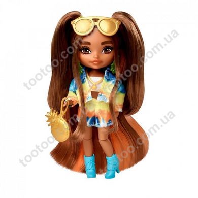 Фотография, изображение Миникукла Barbie "Экстра" летняя леди (HHF81)