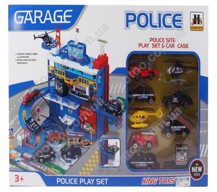 Фотография, изображение Игровой набор Паркинг "Полицейская служба" - MAYA TOYS (566-14)
