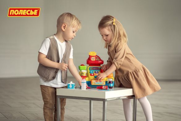 Фотография, изображение Игрушка Polesie "Кассовый аппарат для супермаркета" в коробке (77073)