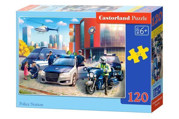 Світлина, зображення Пазл для дітей "Поліцейська дільниця" Castorland (B-13562)