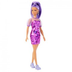 Фотография, изображение Кукла Barbie "Модница" в фиолетовых тонах (HBV12)