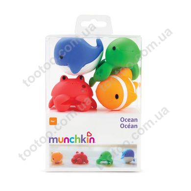 Набір для ванни Munchkin "Океан", 4 шт. (01110301)