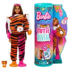 Фотография, изображение Кукла Barbie "Cutie Reveal" серии "Друзья из джунглей" — тигренок (HKP99)