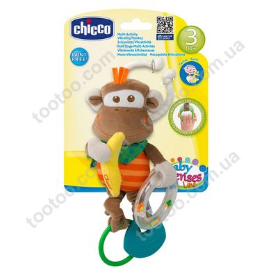 Світлина, зображення Іграшка-брязкальце Chicco "Мавпа" (00907.00)