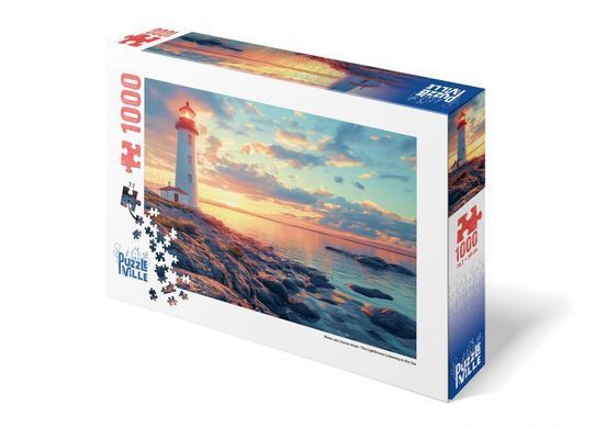 Фотография, изображение Пазл 1000 элементов "Маяк, который слушает море" PUZZLEVILLE (PZL1000_15)