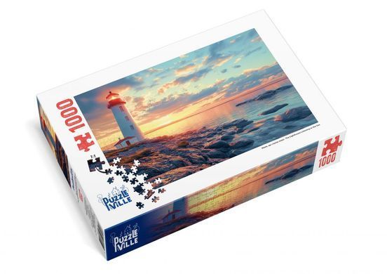 Фотография, изображение Пазл 1000 элементов "Маяк, который слушает море" PUZZLEVILLE (PZL1000_15)