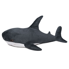 Світлина, зображення М'яка чорна іграшка Акула FANCY 100 см