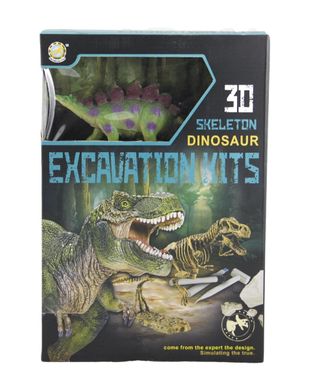Фотография, изображение Набор игровой QUNXING TOYS "Раскопки динозавра" STEGOSAURUS (501B-504B-4)