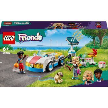 Конструктор LEGO Friends Электромобиль и зарядное устройство (42609)