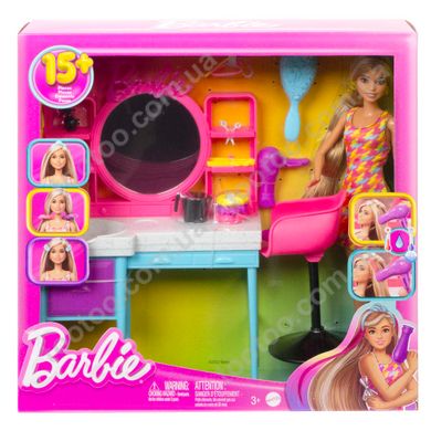 Фотография, изображение Набор Barbie "Парикмахерский салон" (HKV00)