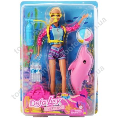 Фотография, изображение Набор игровой "Кукла-дайвер с дельфином" (8472)