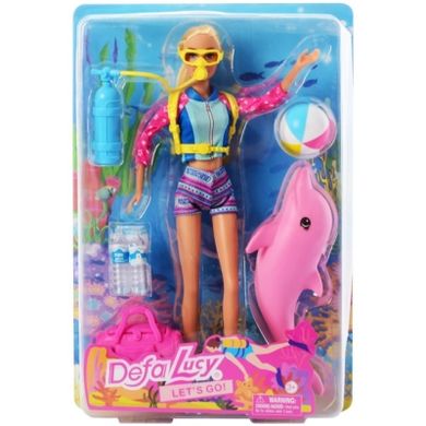 Фотография, изображение Набор игровой "Кукла-дайвер с дельфином" (8472)
