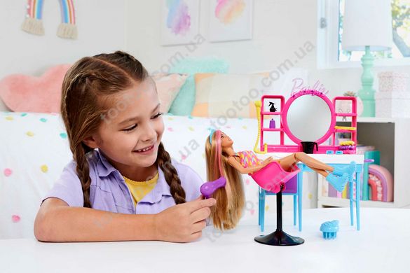 Фотография, изображение Набор Barbie "Парикмахерский салон" (HKV00)