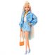 Лялька Barbie "Екстра" білявка з пучком на розпущеному волоссі (HHN08), фотографія