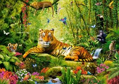 Фотография, изображение Пазл Castorland, Его величество Тигр, 500 деталей (B-53711)
