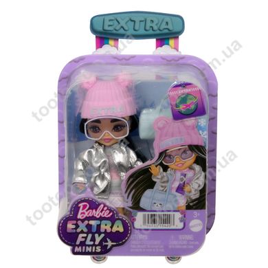Фотография, изображение Мини кукла Barbie "Extra Fly" Снежная леди (HPB20)