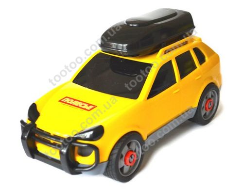 Фотография, изображение Игрушка Polesie автомобиль легковой, желтый (53671-1)