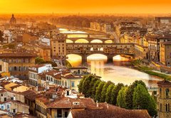 Фотография, изображение Пазл Castorland, Мосты Флоренции, 1000 деталей (C-104826)