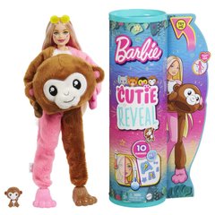 Світлина, зображення Лялька Barbie "Cutie Reveal" серії "Друзі з джунглів" — мавпочка (HKR01)
