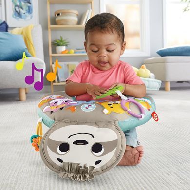 Світлина, зображення Подушка для гри на животику "Веселий лінивець" Fisher-Price (GRR01)