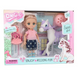 Фотография, изображение Игровой набор "Кукла Мия с лошадью" (58003), блондинка
