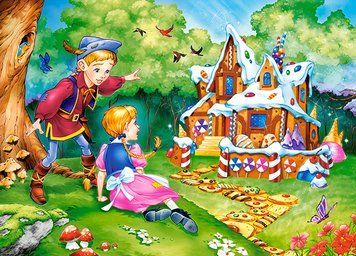 Світлина, зображення Пазл для дітей "Пряничний будиночок" Castorland (B-066216)