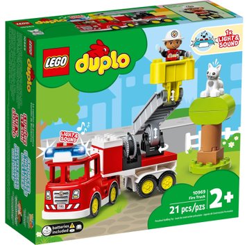 Фотография, изображение Конструктор LEGO DUPLO Пожарный автомобиль (10969)