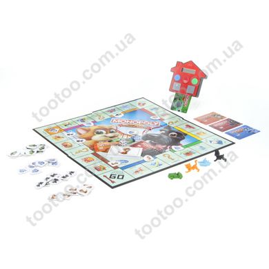 Фотография, изображение Настольная игра Hasbro Monopoly Моя первая монополия с банковскими картами (E1842)