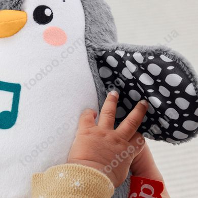 Фотография, изображение Мягкая музыкальная игрушка "Пингвиненок" Fisher-Price (HNC10)