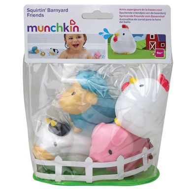 Игрушечный набор для ванной Munchkin "Ферма", 4 шт. (012000)