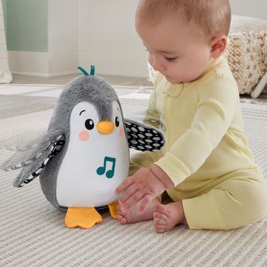 Світлина, зображення Мʼяка музична іграшка &ldquo;Пінгвіненя" Fisher-Price (HNC10)