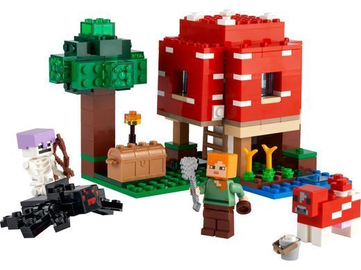 Конструктор LEGO Minecraft Грибной дом (21179)